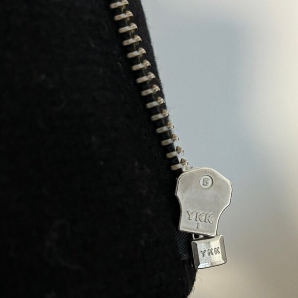 Stephan Schneider Black Wool Thinner Bomber Jacket Size 5 - Medium - Picture 7 of 16